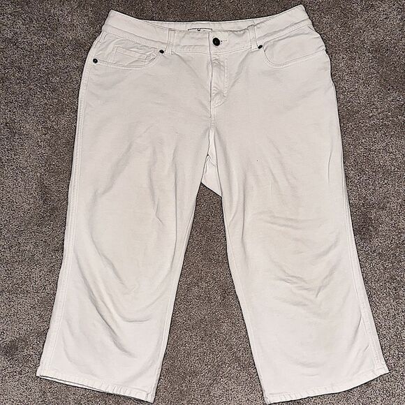 Coldwater Creek Cropped Jeans! - Picture 1 of 8